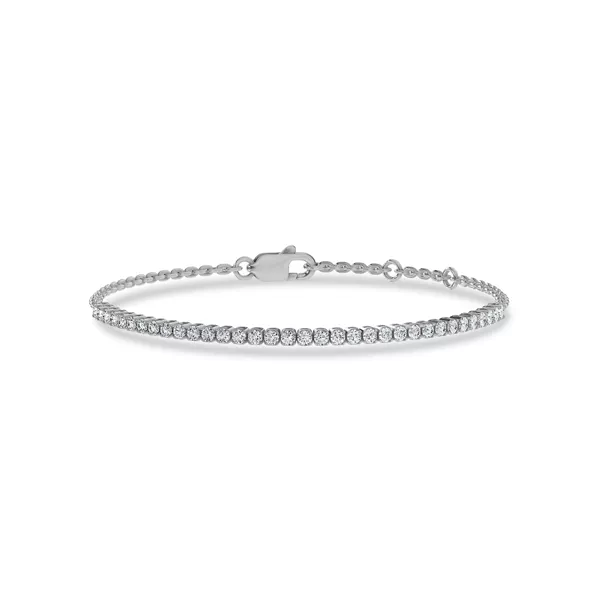 Lab Diamond Tennis Chain Bracelet (1 ct. tw.)