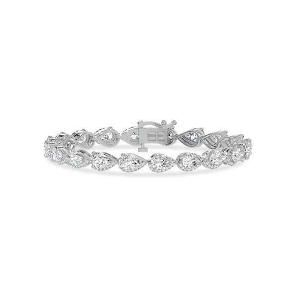 Lab Diamond Sweep Bracelet by Christian Siriano