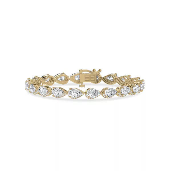 Lab Diamond Sweep Bracelet by Christian Siriano