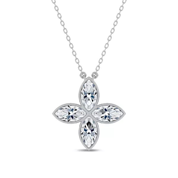 Maravina Rosette Lab Diamond Pendant by Christian Siriano (10 ct. tw.)