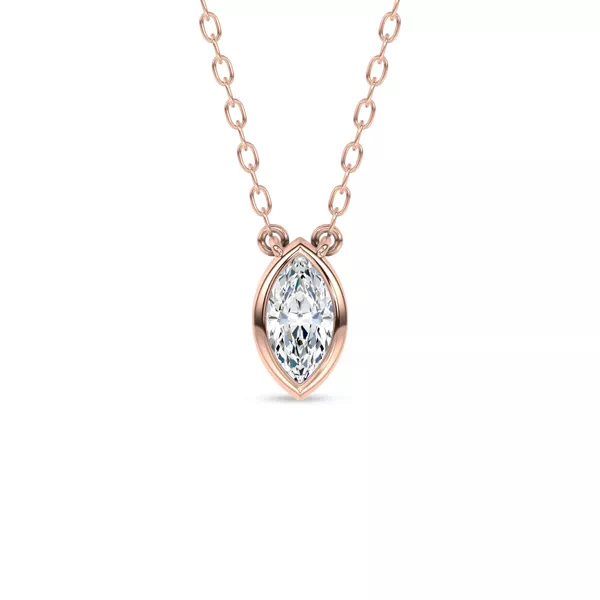 Maravina Bezel Lab Diamond Pendant by Christian Siriano (.20 ct.)