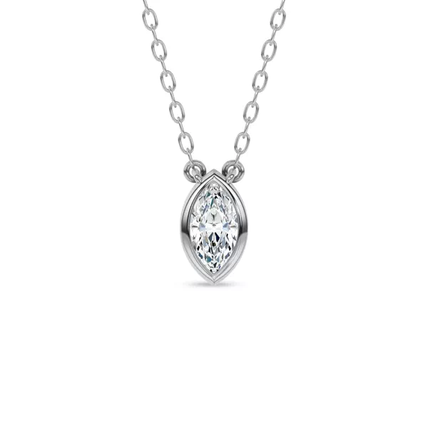 Maravina Bezel Lab Diamond Pendant by Christian Siriano (.20 ct.)