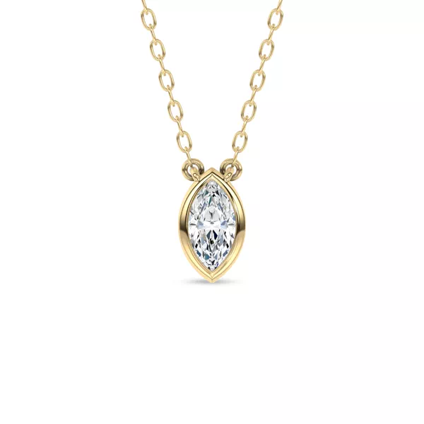 Maravina Bezel Lab Diamond Pendant by Christian Siriano (.20 ct.)