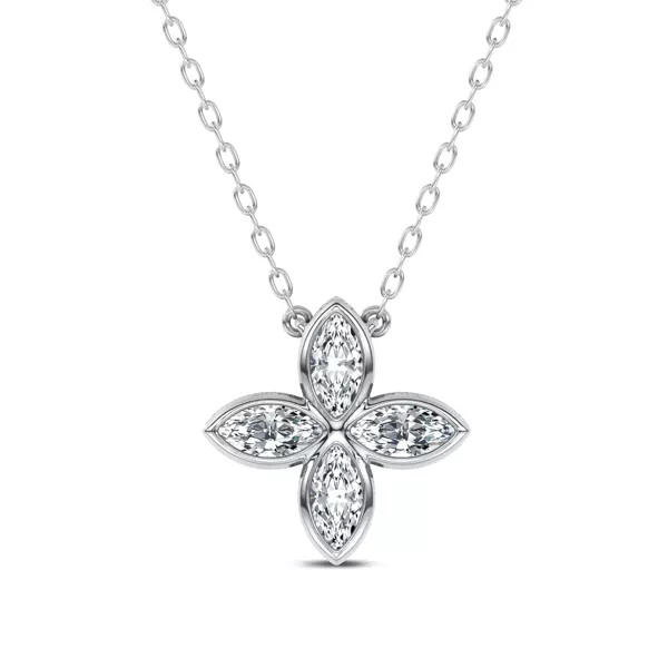 Maravina Rosette Lab Diamond Pendant by Christian Siriano