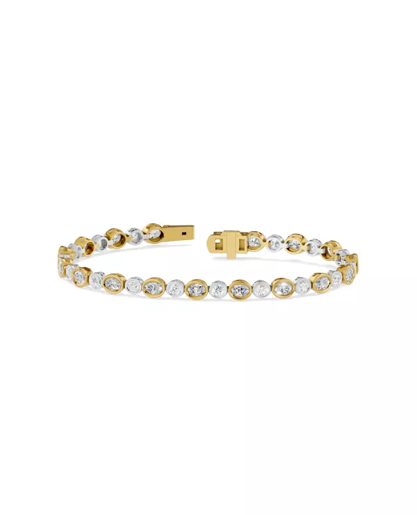 Dimensional Frame Lab Diamond Tennis Bracelet