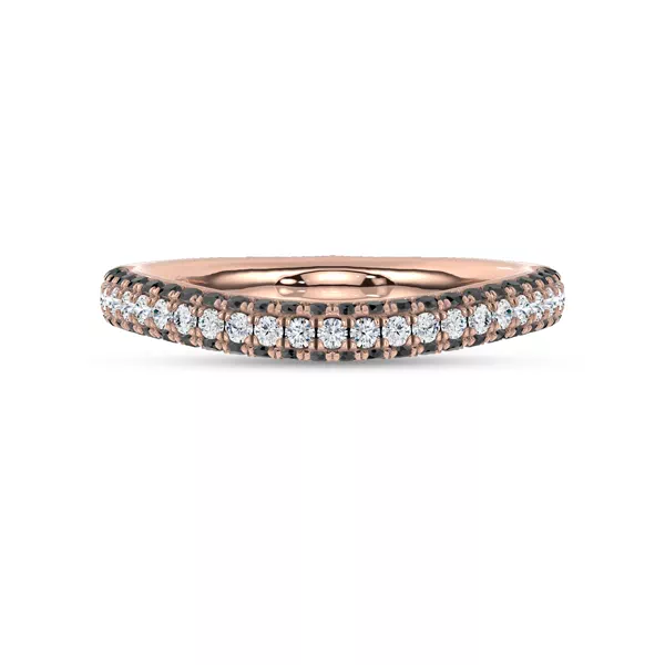 Midnight Noir Contoured Band by Christian Siriano