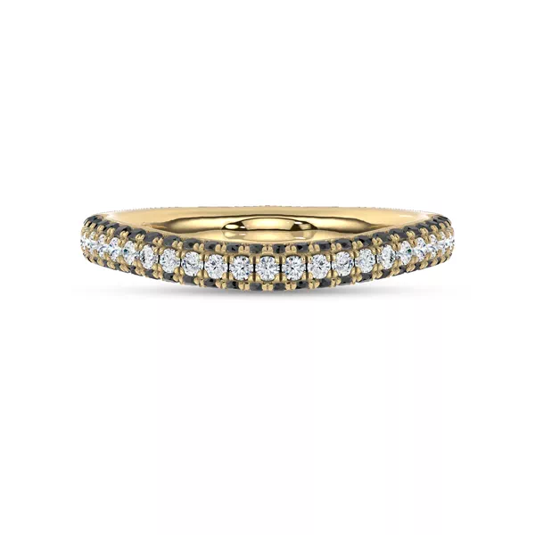 Midnight Noir Contoured Band by Christian Siriano