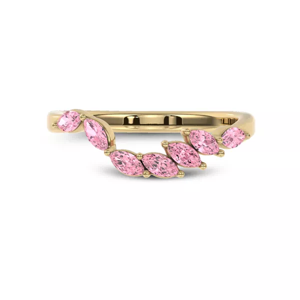 Envol Pink Sapphire Contoured Lab Band by Christian Siriano