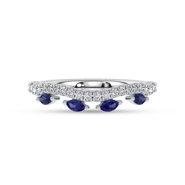 Embellis Sapphire Band by Christian Siriano