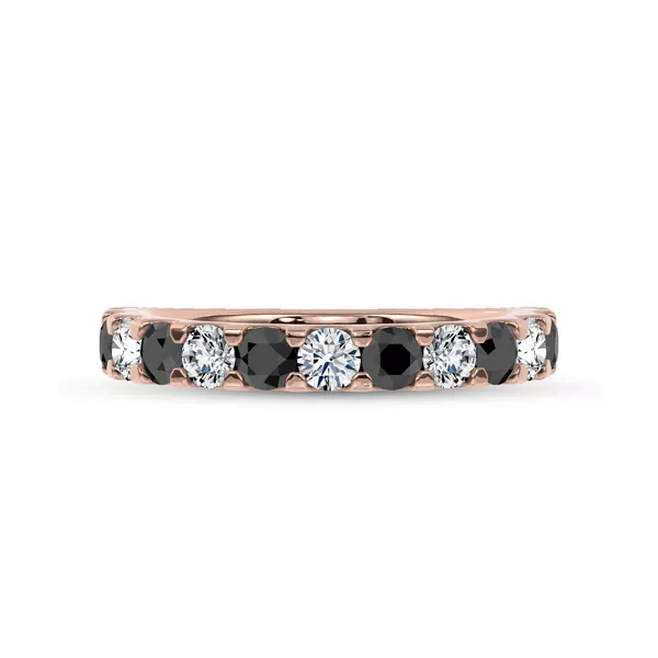 Jules Black & White Lab Diamond Band (1 ct. tw.)