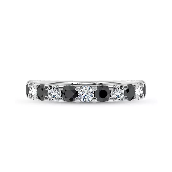 Jules Black & White Lab Diamond Band (1 ct. tw.)