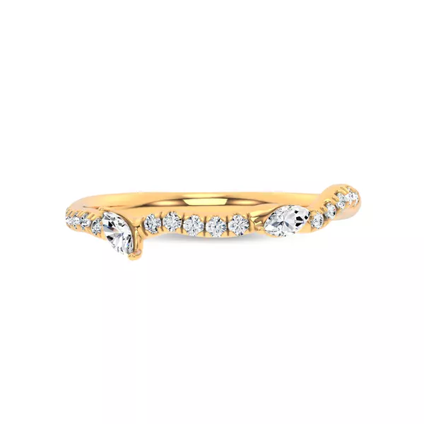 Lea Nature Inspired Diamond Band