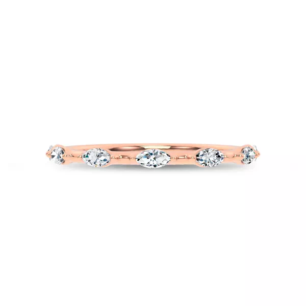 Starlight Spaced Marquise Diamond Band