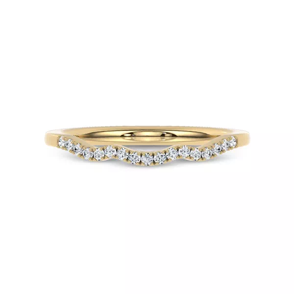 Kerry Contour Pavé Band