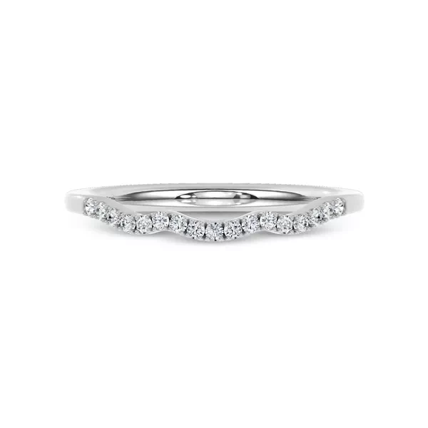 Kerry Contour Pavé Band