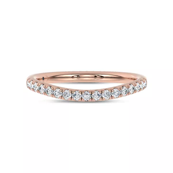 Classic Contoured Pavé Lab Band by Christian Siriano
