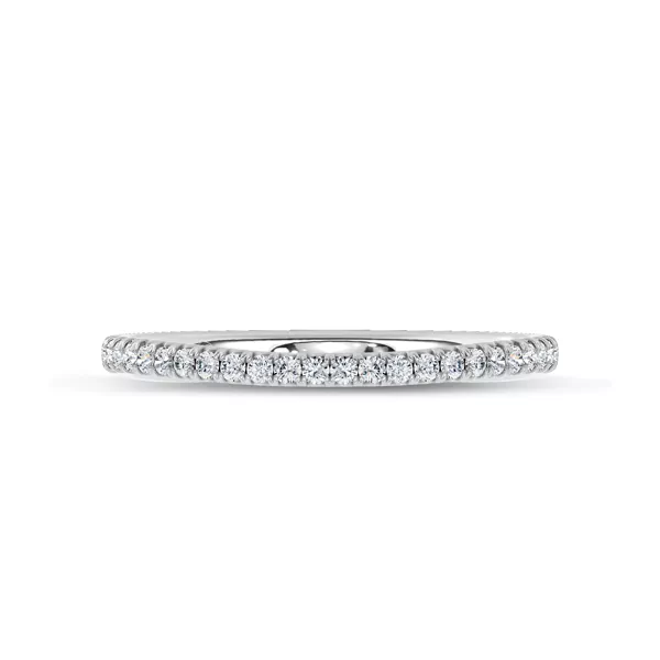 Unione Pavé Lab Contoured Band by Christian Siriano