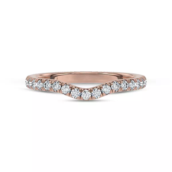 Octave Curved Pavé Band by Christian Siriano