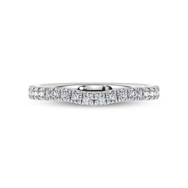 Vive Contoured Pavé Band by Christian Siriano