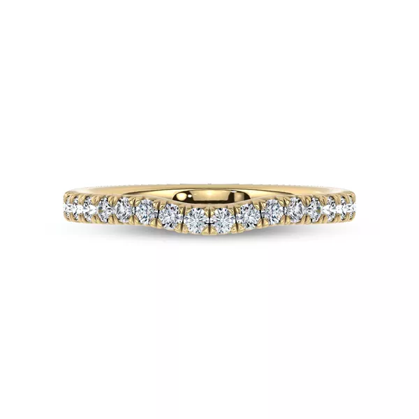 Vive Contoured Pavé Band by Christian Siriano