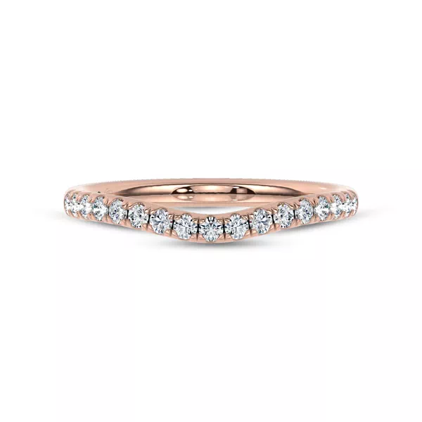 Cascata Contoured Pavé Lab Band by Christian Siriano