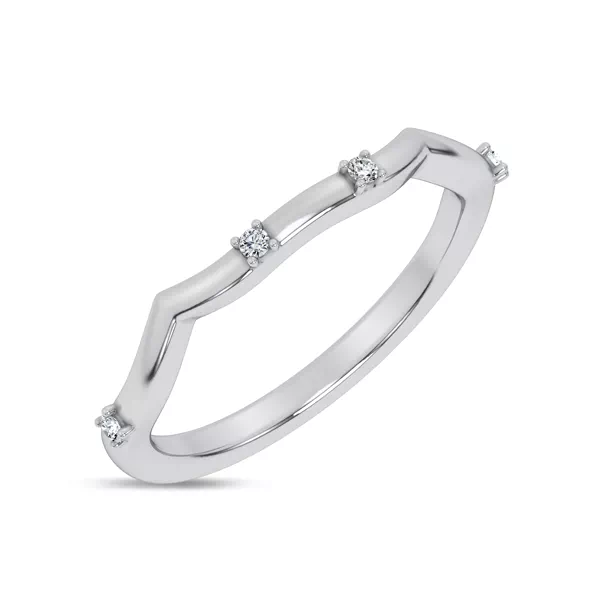 Tira Contour Diamond Band