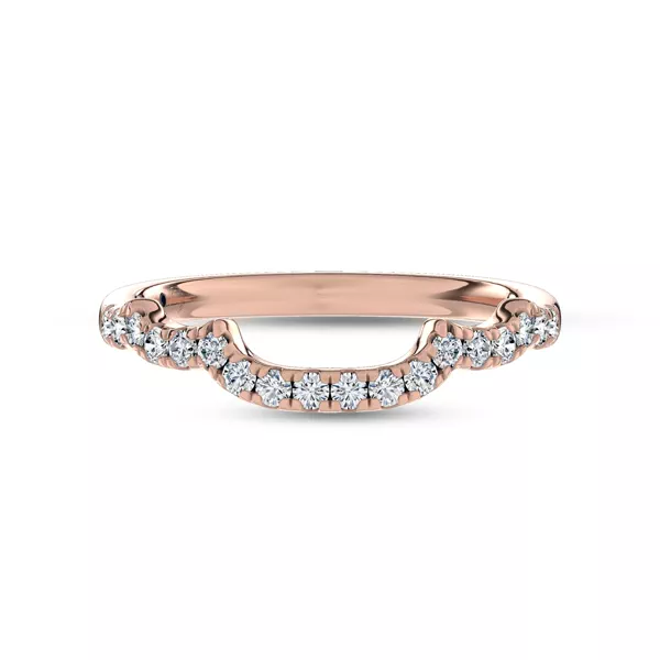 Valora Contoured Pavé Lab Band by Christian Siriano