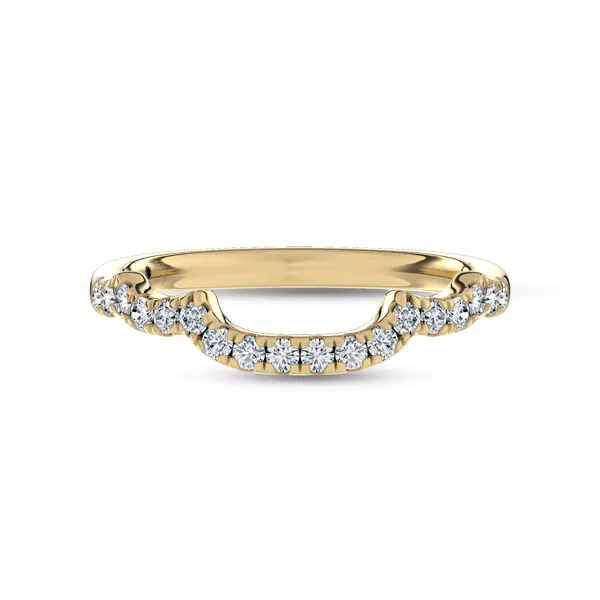 Valora Contoured Pavé Lab Band by Christian Siriano