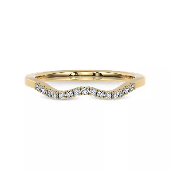 Seravine Contour Pavé Band