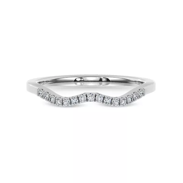 Seravine Contour Pavé Band