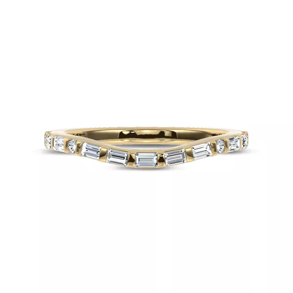 Mirabel Baguette Contoured Lab Band by Christian Siriano