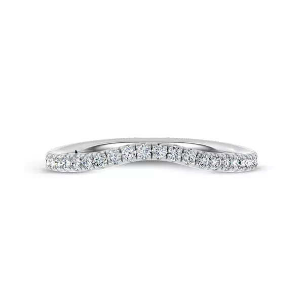 Serenade Contoured Pavé Band by Christian Siriano