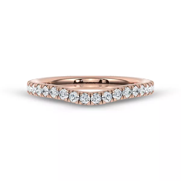 Gilded Glow Contoured Pavé Lab Band by Christian Siriano
