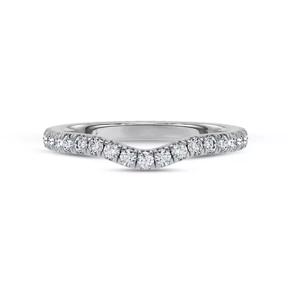 Octave Contoured Pavé Band by Christian Siriano