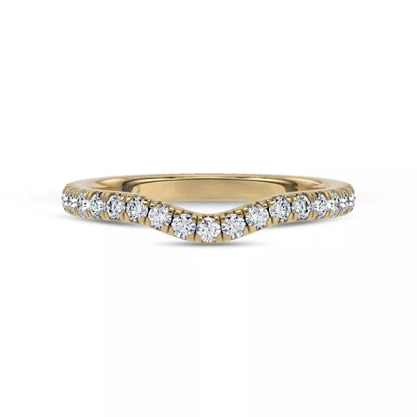Octave Contoured Pavé Lab Band by Christian Siriano