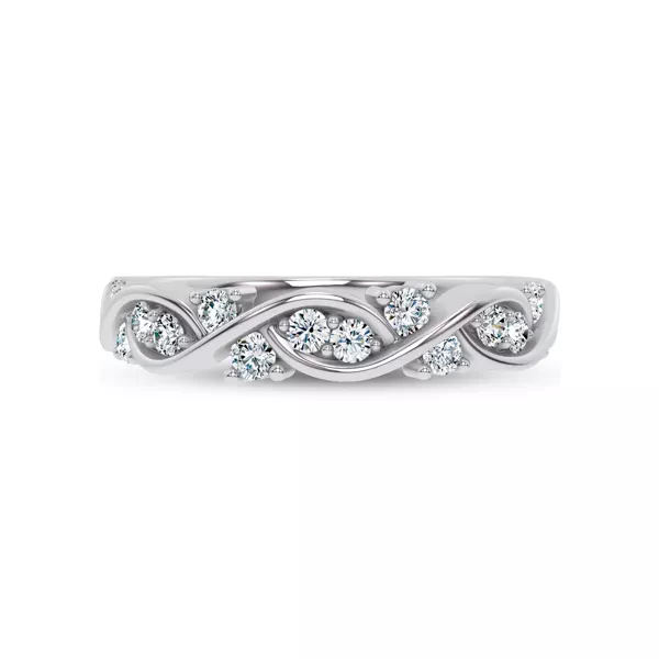 Charlie Swirl Diamond Band