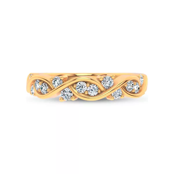 Charlie Swirl Diamond Band