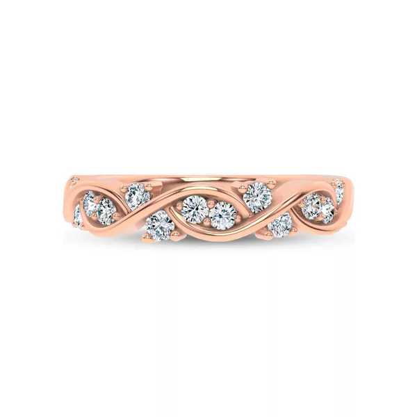 Charlie Swirl Diamond Band