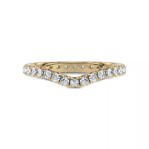 Boda Curved Diamond Eternity Band (2mm)