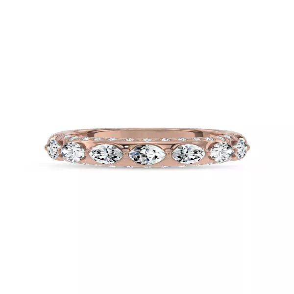 Fireworks Marquise Lab Diamond Band