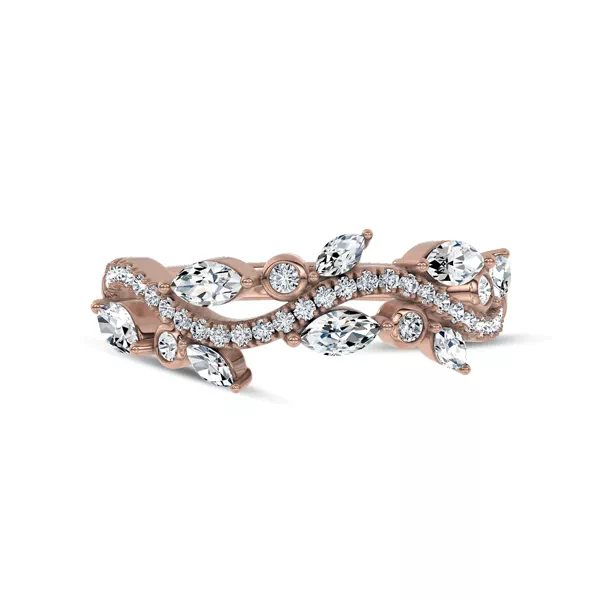 Wildflower Diamond Band