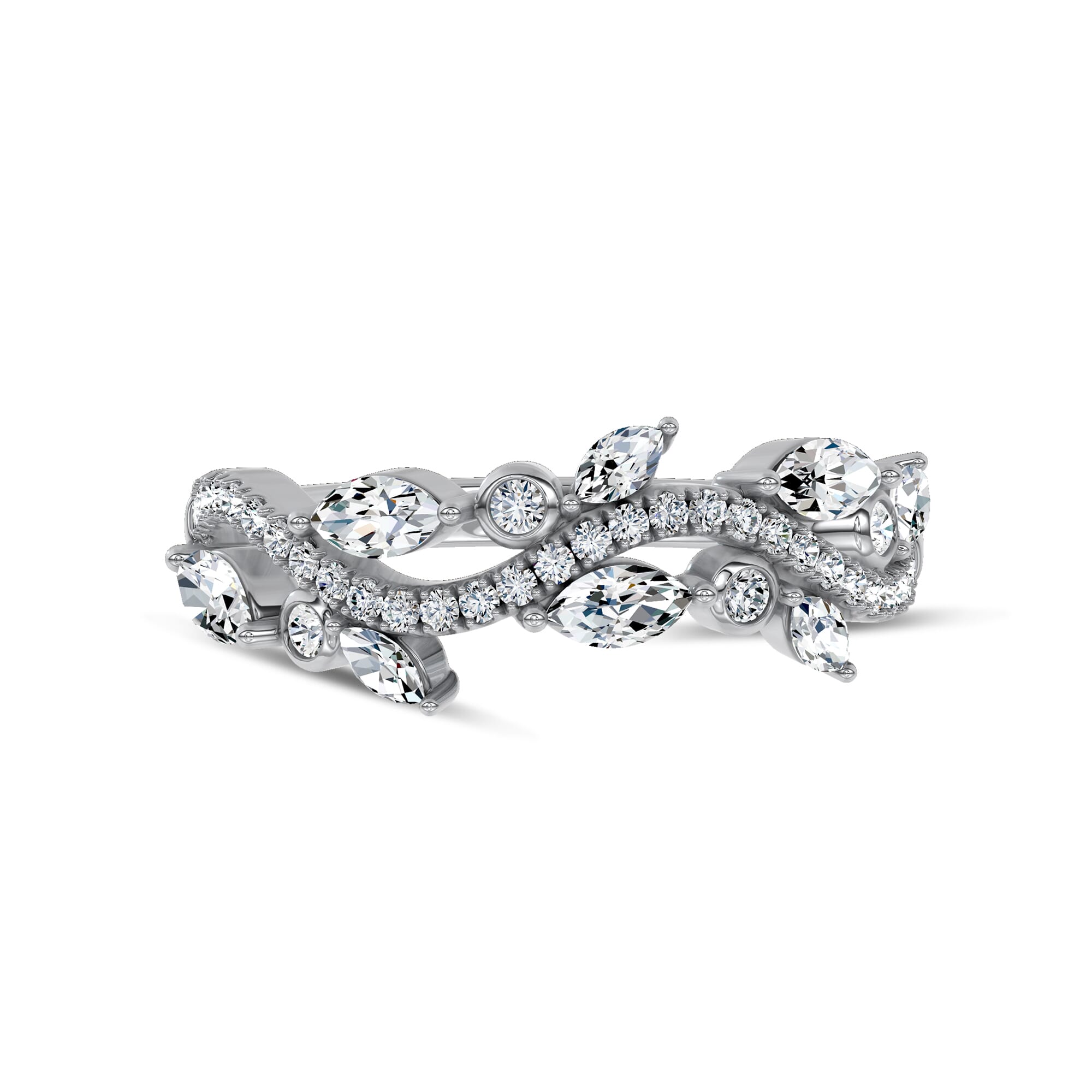 Wildflower Diamond Band