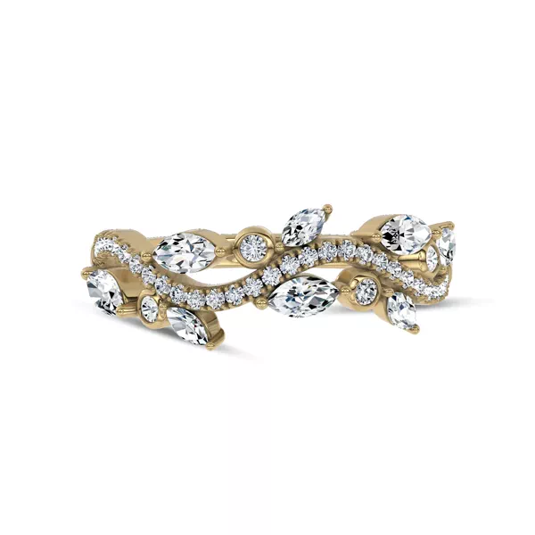 Wildflower Diamond Band
