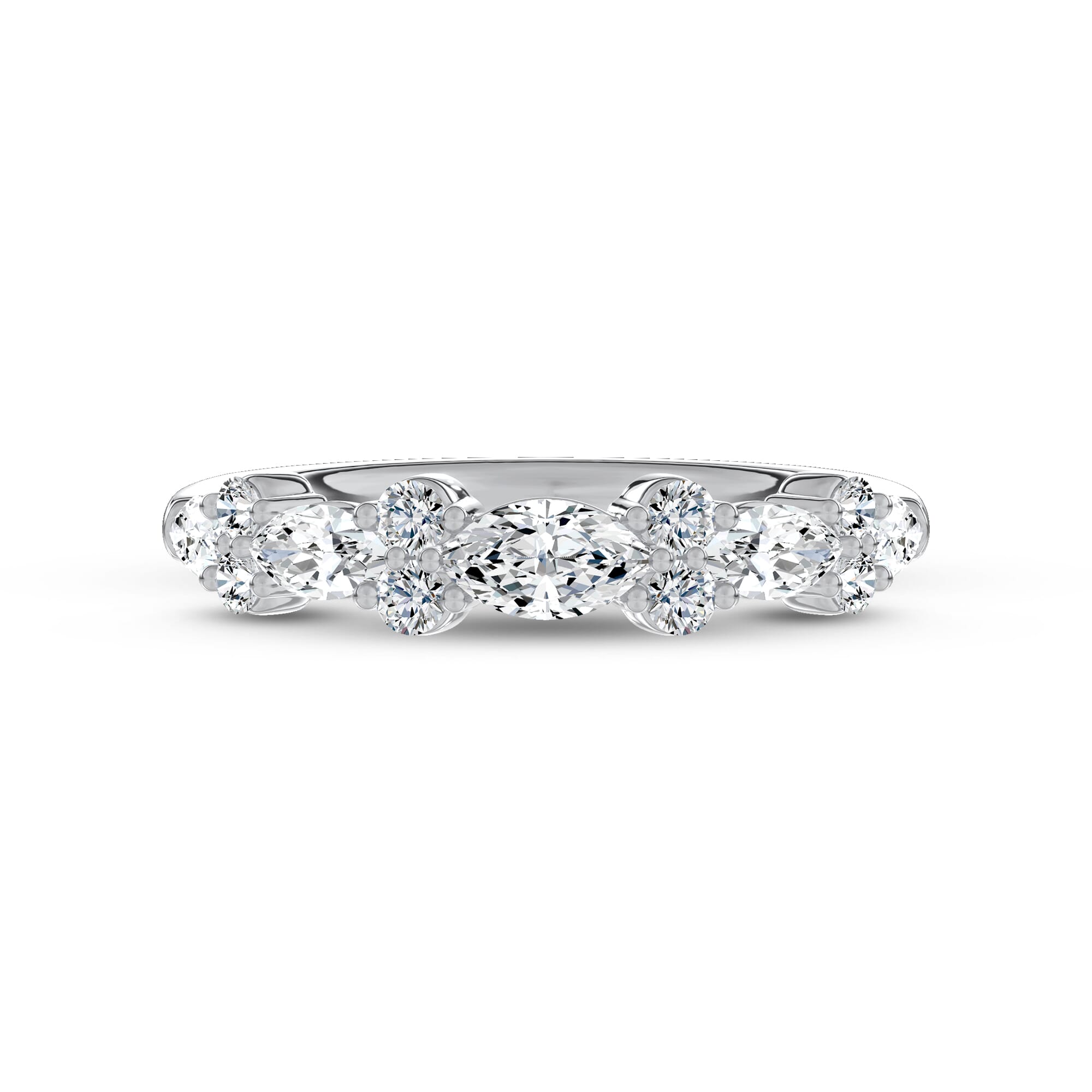 Marquise Duo Diamond Band