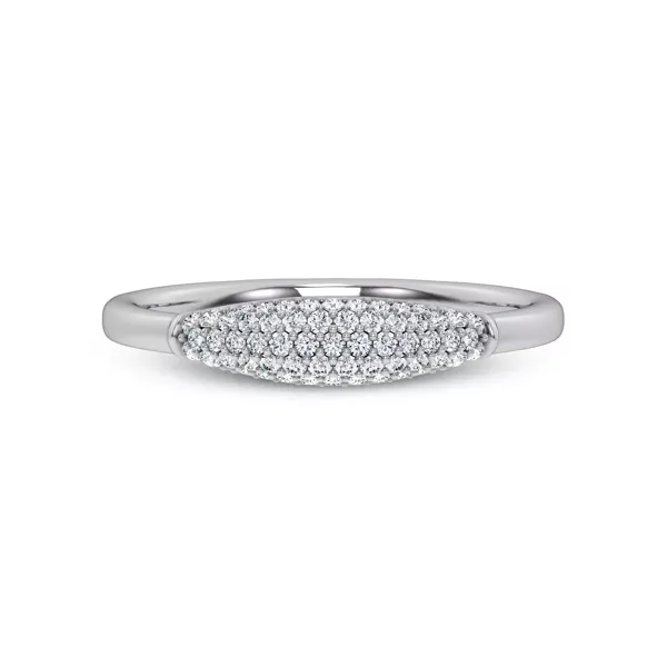 Mirage Lab Pavé Dome Ring