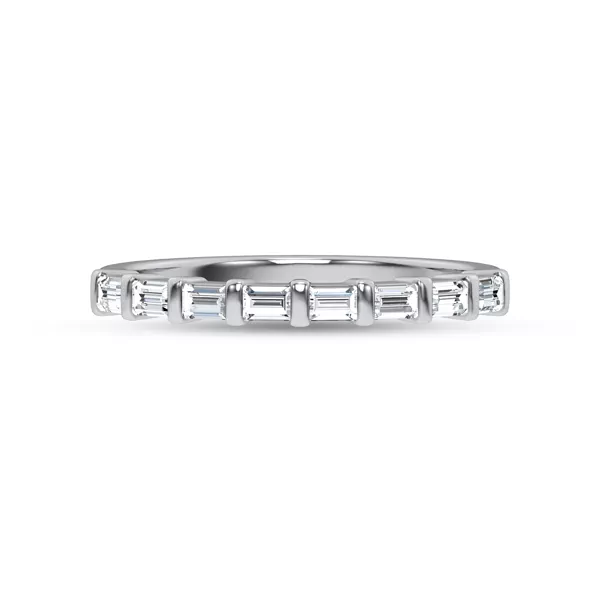 Baguette Lab Diamond Half Band (.20 ct. tw.) 
