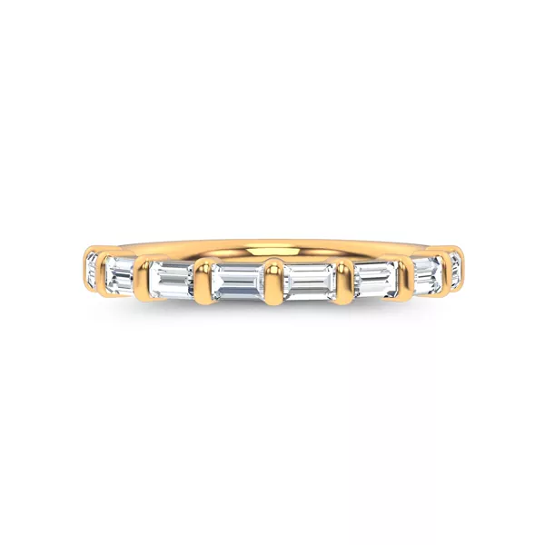 Baguette Lab Diamond Half Band (.50 ct. tw.) 