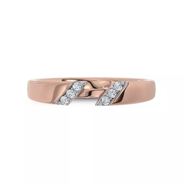 Versant Open Pavé Lab Diamond Band