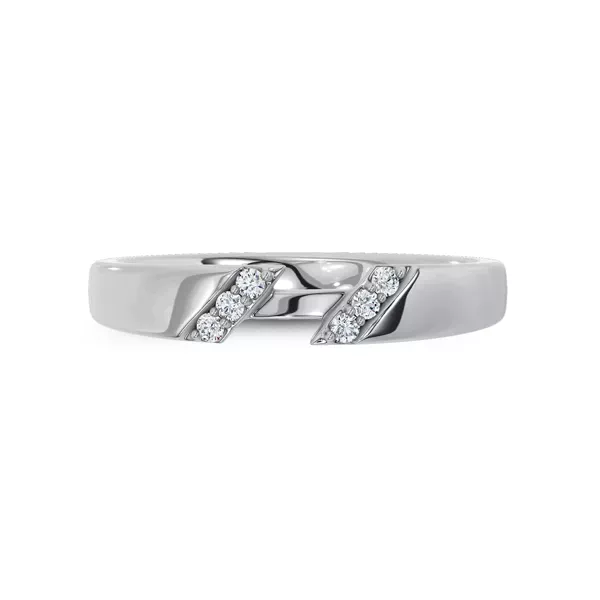 Versant Open Pavé Lab Diamond Band