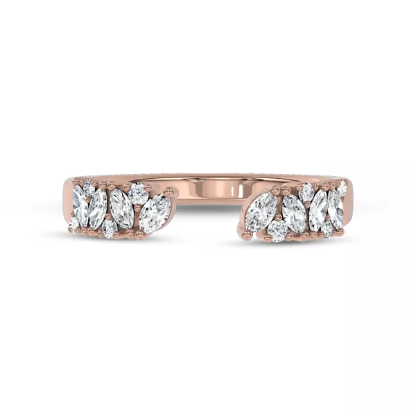Ouvre Marquise Cascade Open Band
